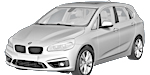 BMW F45 B251C Fault Code